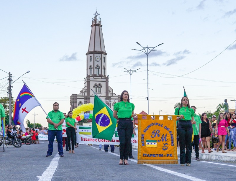 Itapetim celebra o 201º aniversário da Independência do Brasil com desfile&nbsp;cívico
