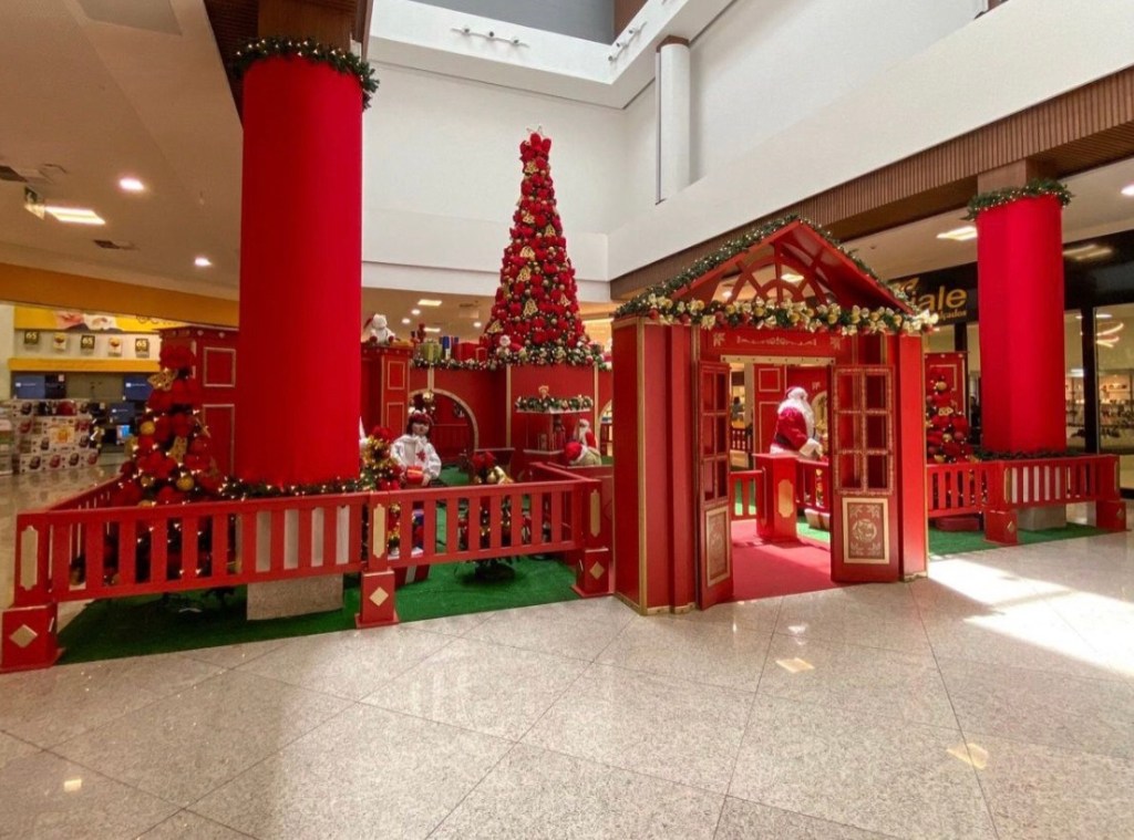 Patos Shopping encanta clientes com a decoração de Natal&nbsp;2023