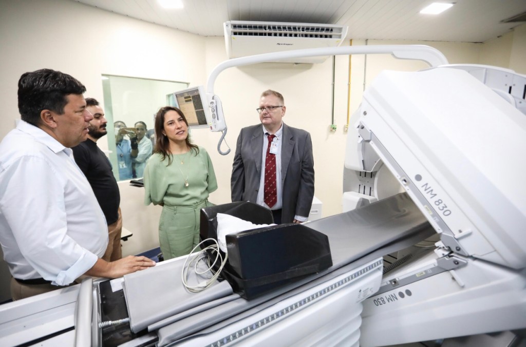 Raquel Lyra inaugura primeiro setor de Medicina Nuclear na rede pública estadual, com capacidade de realizar 900 cintilografias por&nbsp;mês