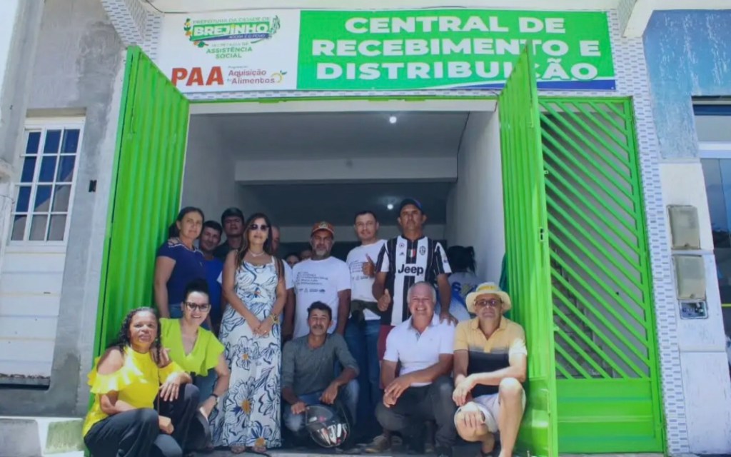 Prefeitura de Brejinho inaugura Central de Recebimento e Distribuição do&nbsp;PAA