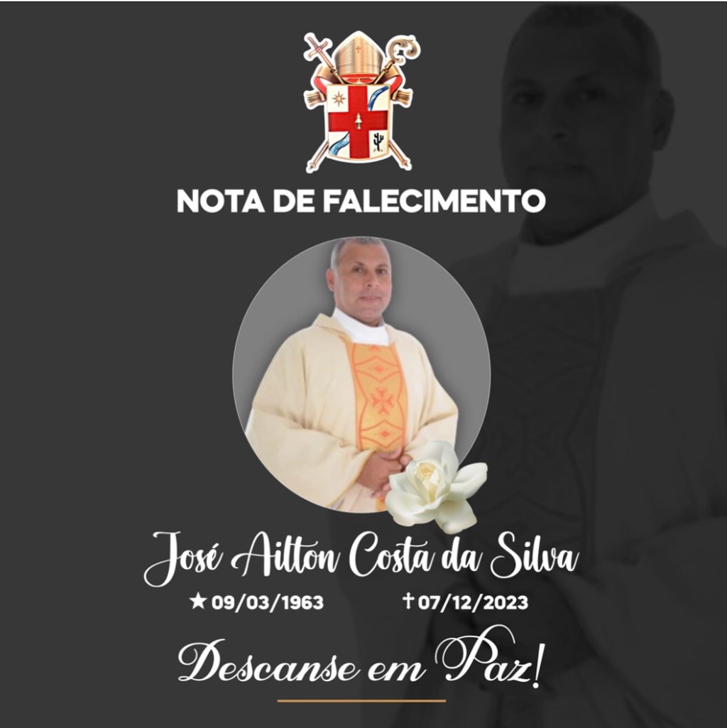 Falecimento do Padre Ailton Costa choca comunidade&nbsp;diocesana