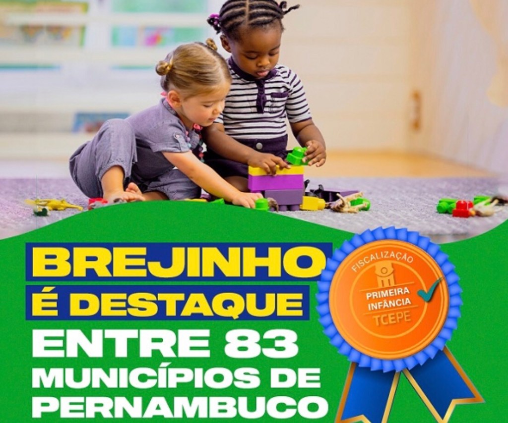 Prefeitura de Brejinho ganha destaque do TCE-PE com plano municipal pela 1ª&nbsp;infância