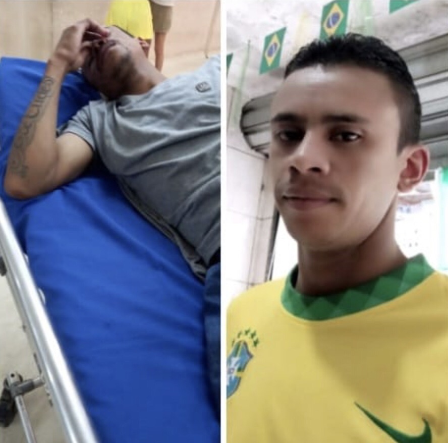 Jovem Itapetinense desaparecido, após ser internado no Hospital da Restauração, no&nbsp;Recife