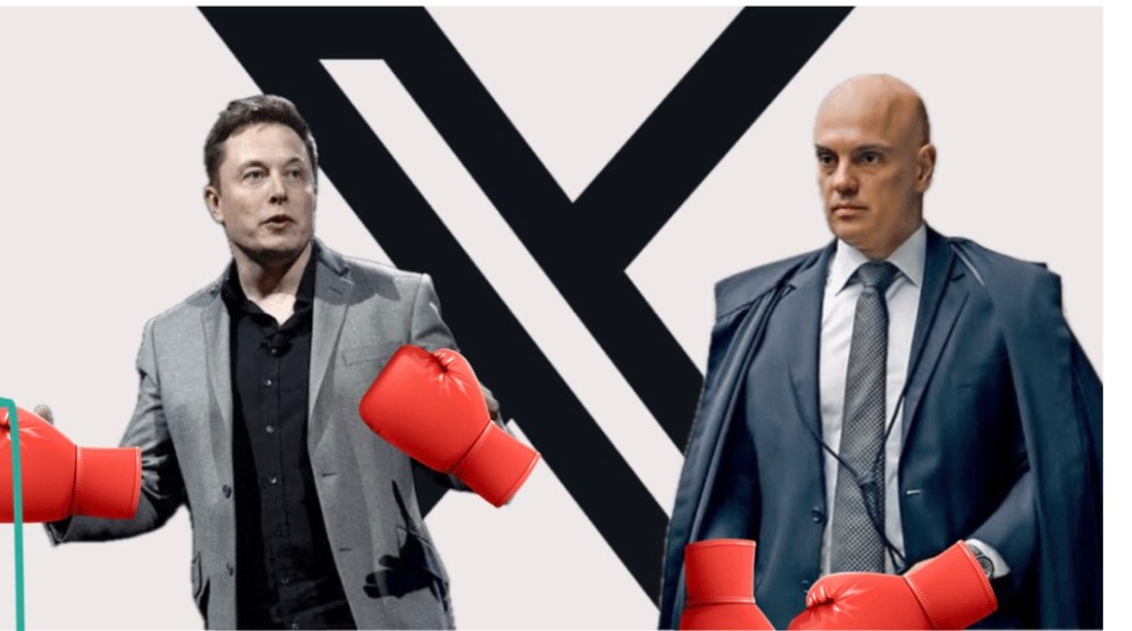Elon Musk eleva o tom contra Moraes e X pode ser banido no&nbsp;Brasil