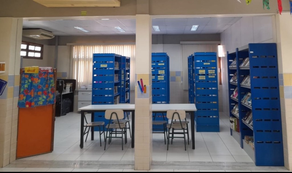 Sesc realiza atividade de incentivo à leitura para crianças, em Belo&nbsp;Jardim