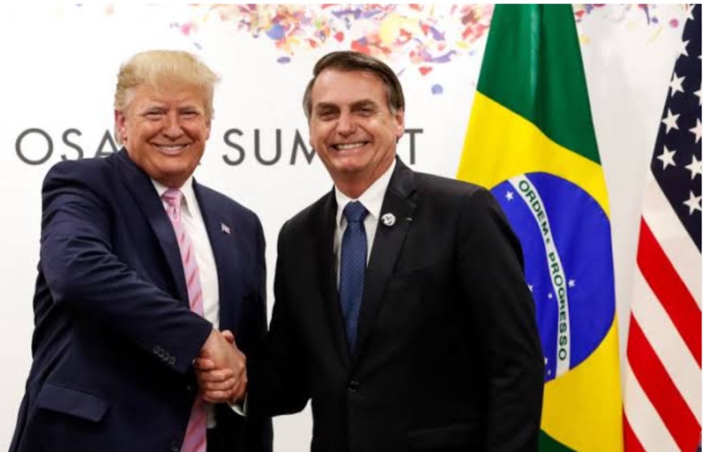 Bolsonaro presta solidariedade a Trump após atentado na&nbsp;Pensilvânia