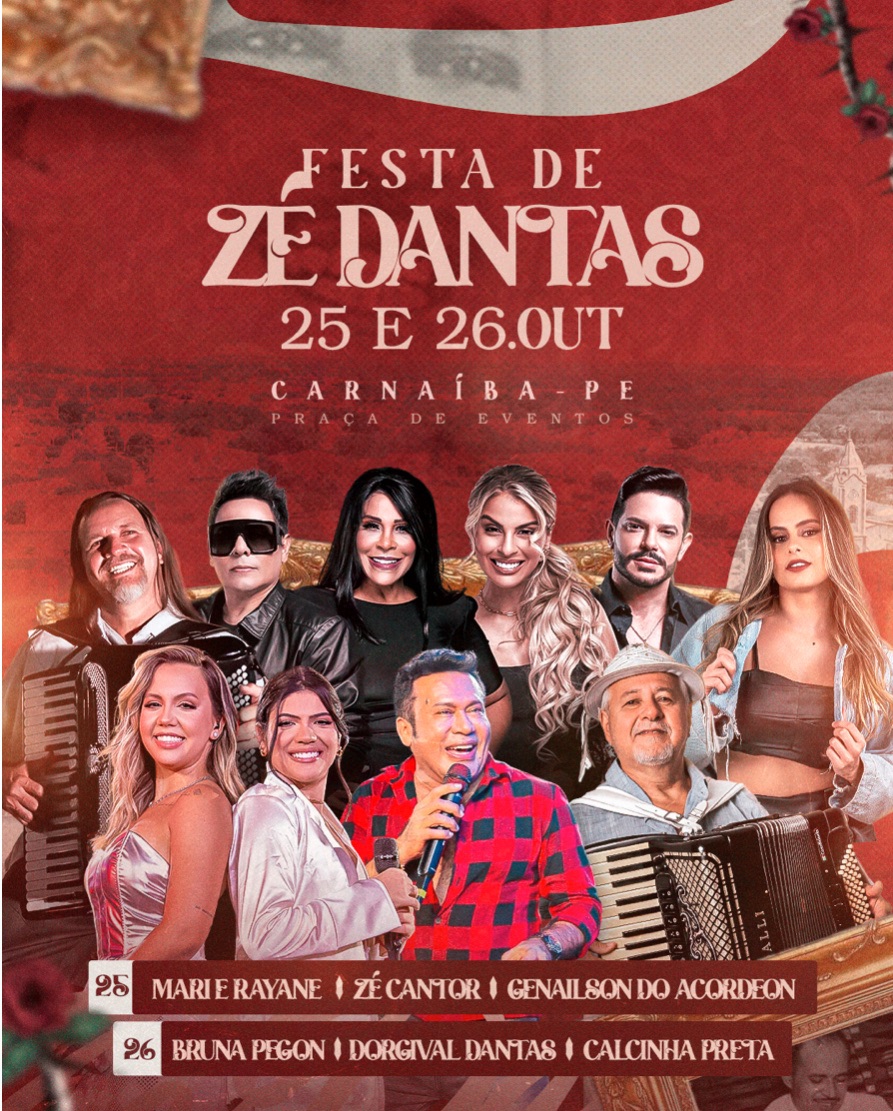 Carnaíba se prepara para a 29ª Festa de Zé Dantas com uma programação cultural e musical&nbsp;variada