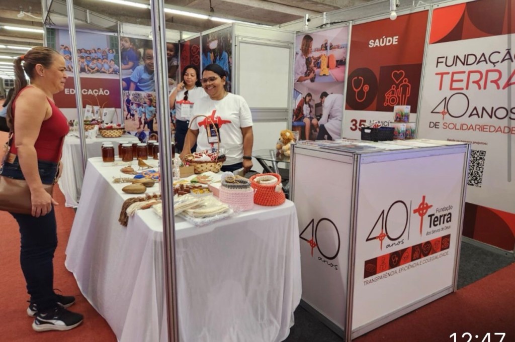 Fundação Terra presente na Super Mix com produtos gerados pelos seus projetos&nbsp;sociais