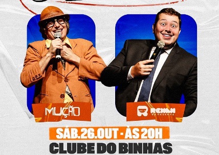 São José do Egito se prepara para noite de comédia inesquecível no Clube do&nbsp;Binhas