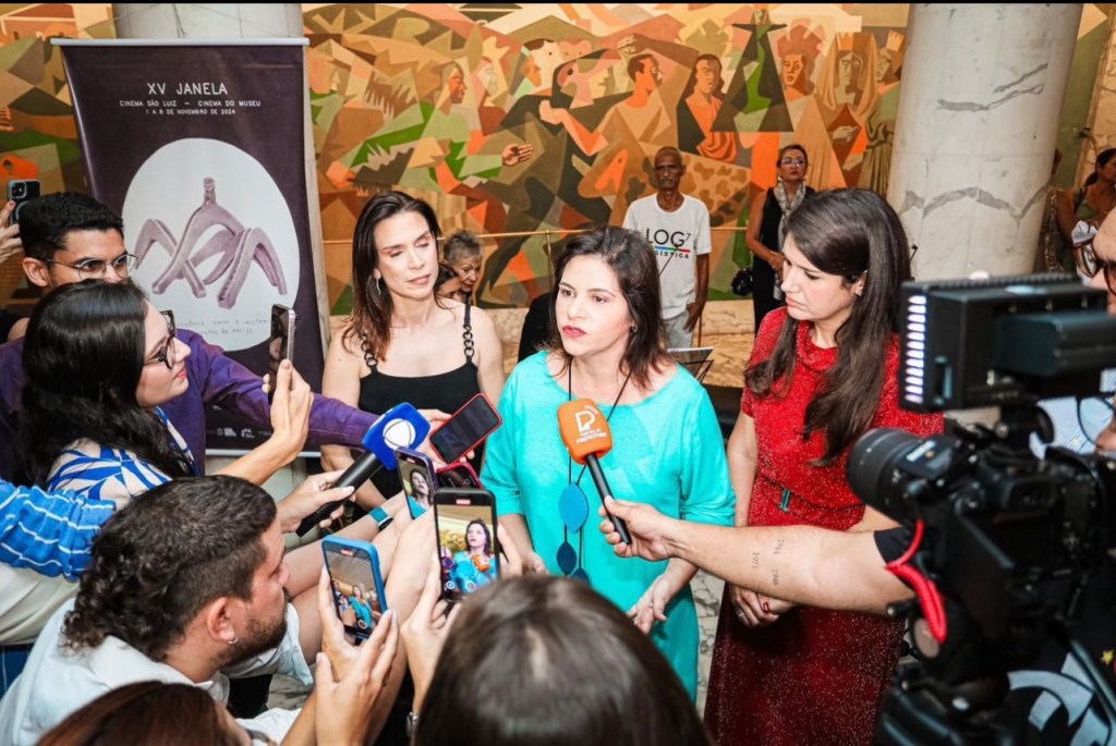 Governadora em exercício Priscila Krause comanda reabertura do Cinema São&nbsp;Luiz