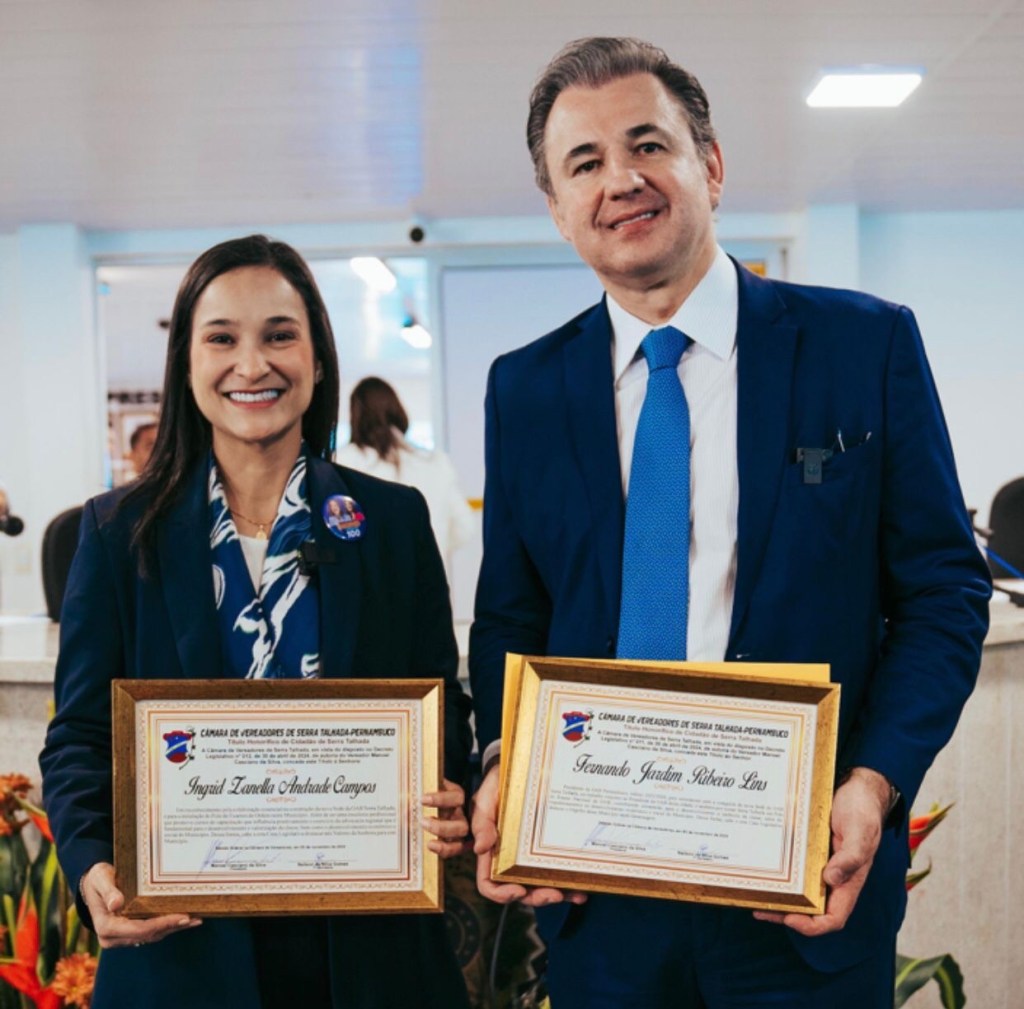 Ingrid Zanella segue fazendo história: agora é Cidadã de Serra&nbsp;Talhada