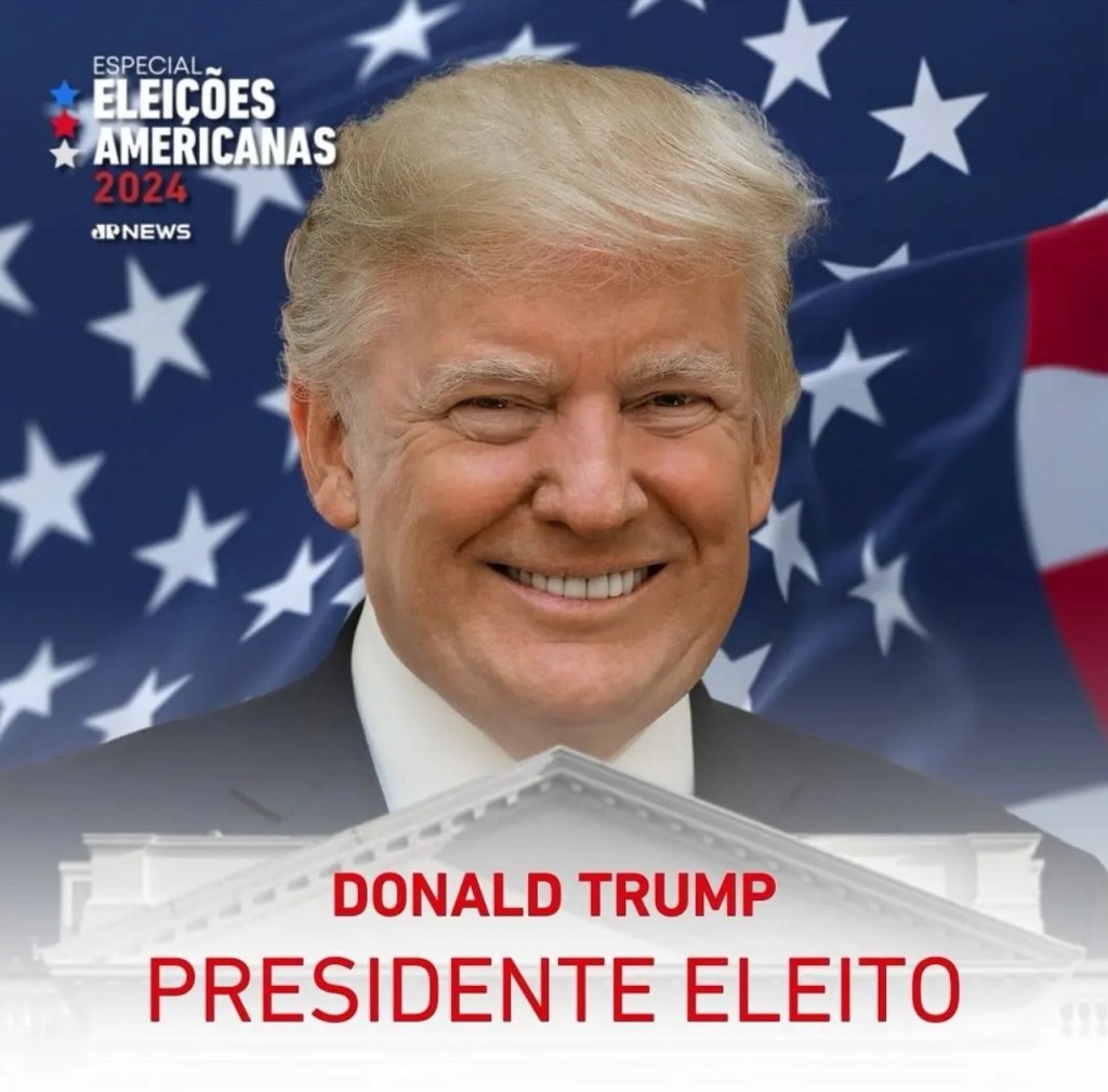 Donald Trump, 78, garante novo mandato na presidência dos EUA e recebe cumprimentos de líderes&nbsp;mundiais