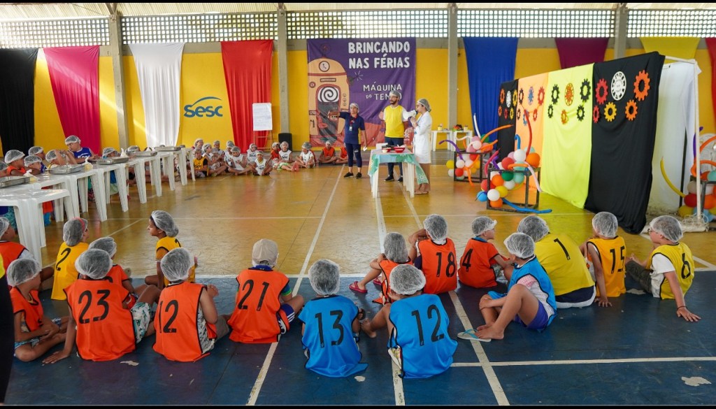 Sesc reúne brincadeira e aprendizado em programação de&nbsp;férias