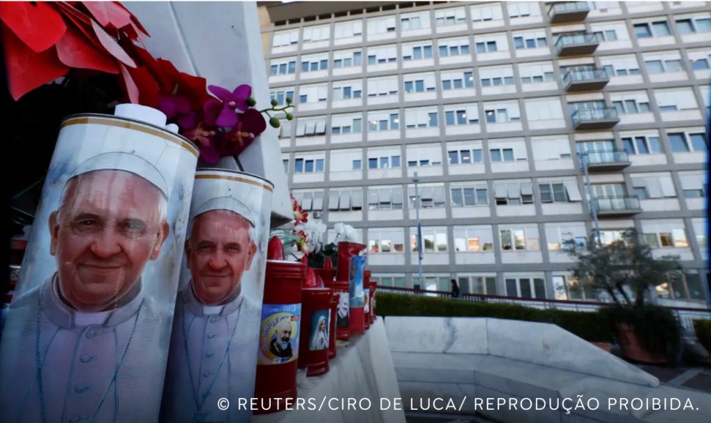 Após crise respiratória, Papa Francisco recebe transfusão de&nbsp;sangue&nbsp;
