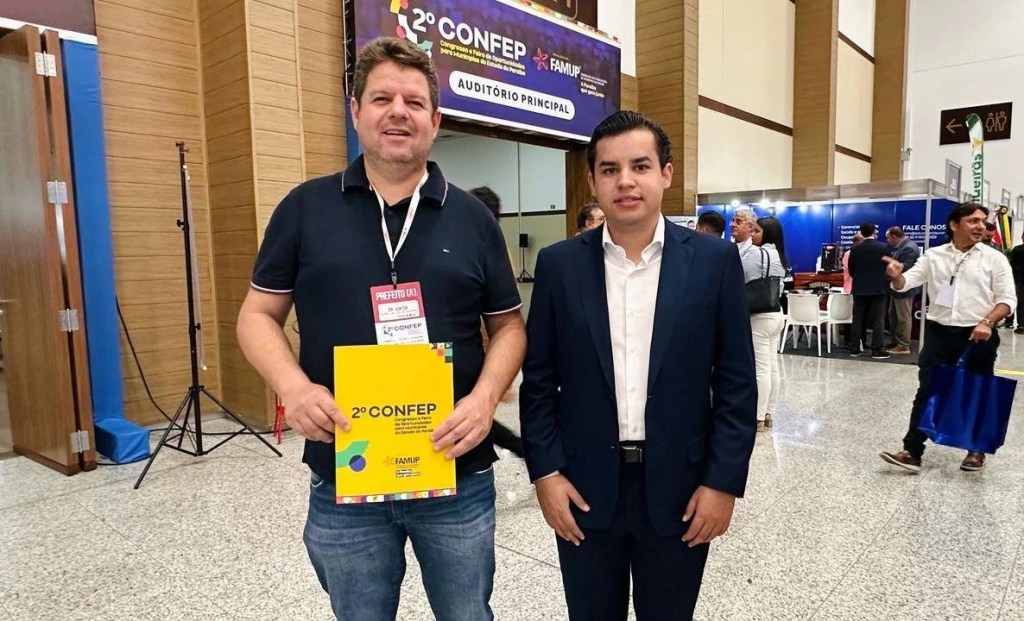 Prefeito de Ouro Velho participa do 2º CONFEP e destaca importância da inovação na gestão&nbsp;municipal