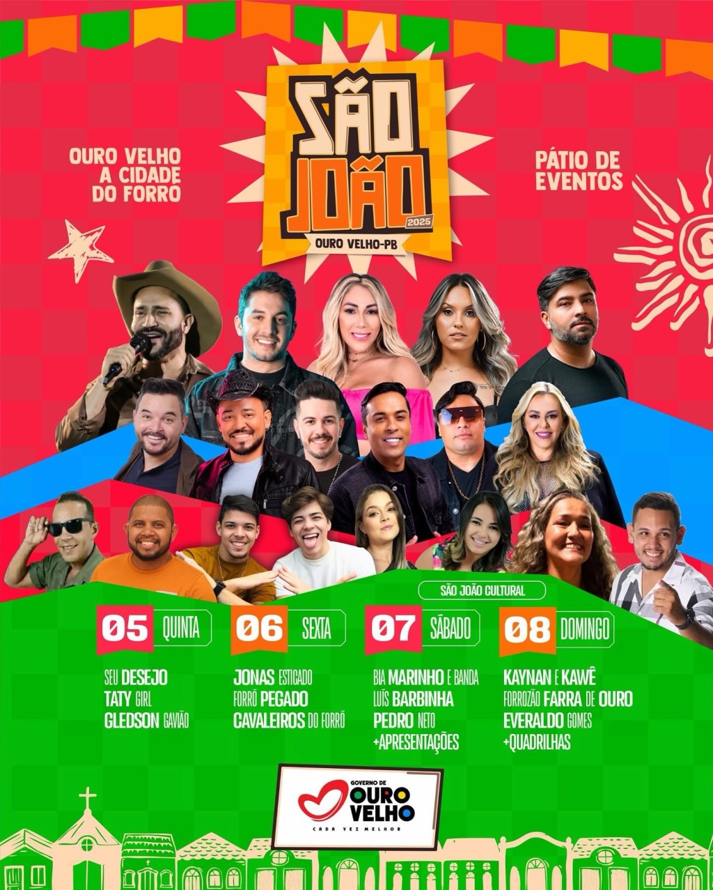 Ouro Velho se consolida como “Cidade do Forró” com programação diversificada no São João&nbsp;2025