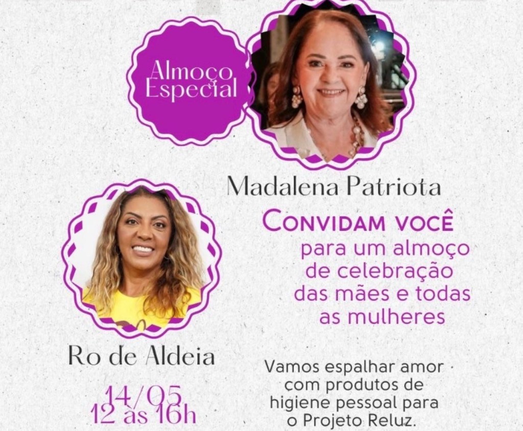 Almoço Especial no Condomínio Torquato Castro, em Aldeia, celebra o amor e a solidariedade nesta quarta-feira&nbsp;(14)
