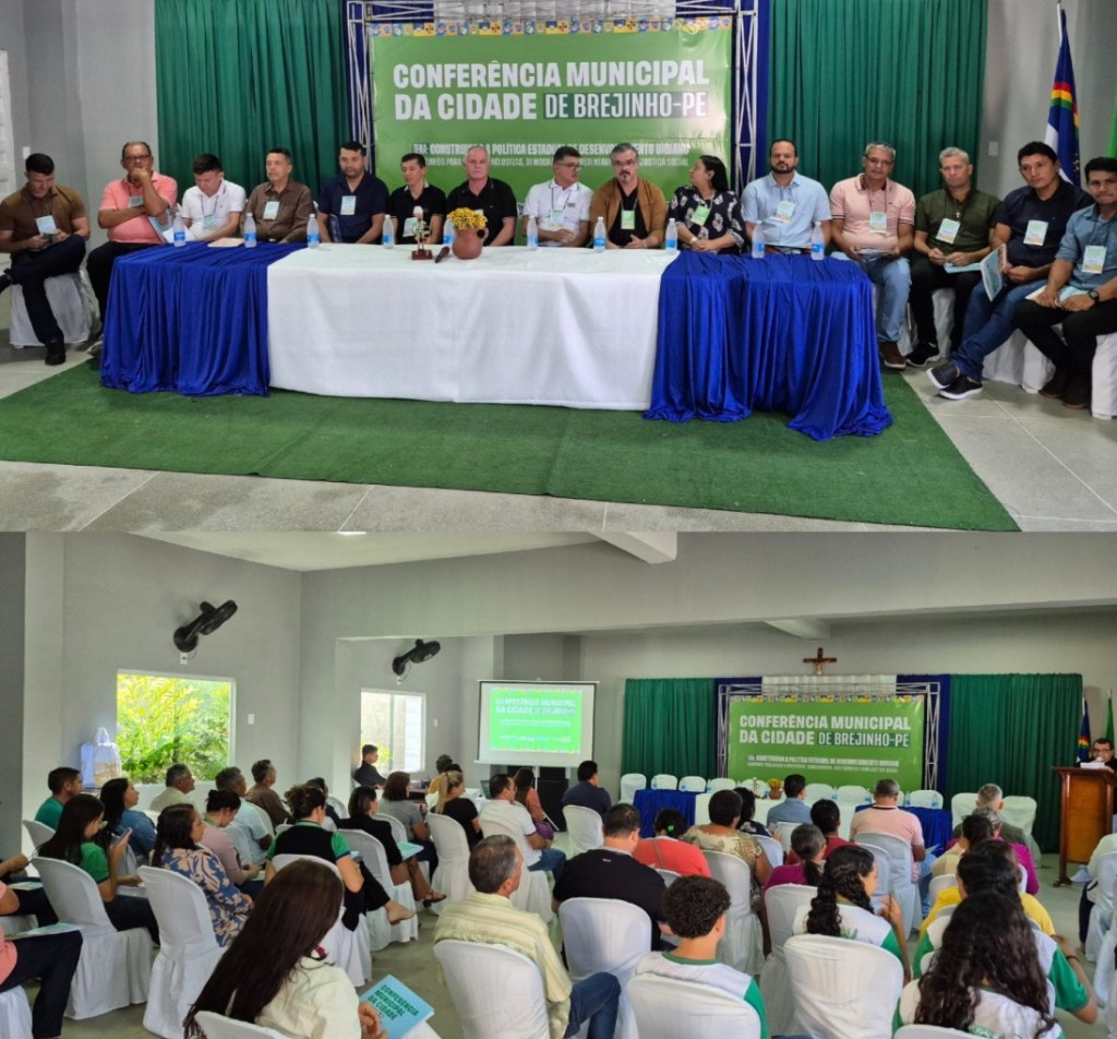 Brejinho realiza I Conferência Municipal das Cidades com foco no desenvolvimento urbano e justiça&nbsp;social