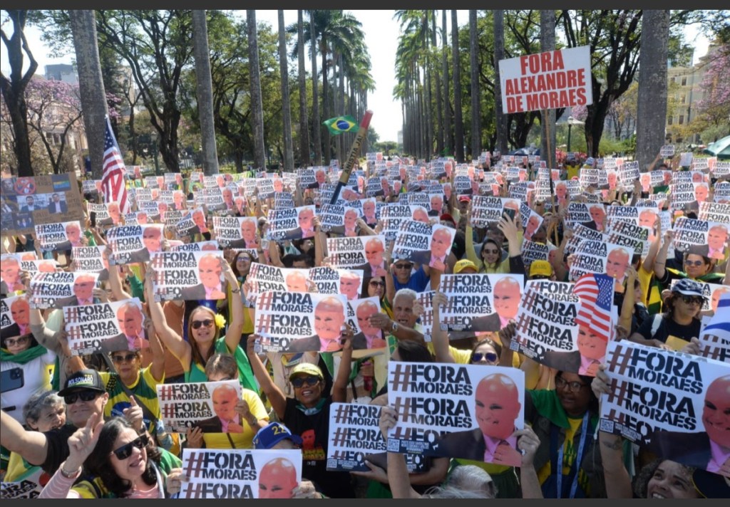 Atos a favor de Bolsonaro e Trump e contra Moraes reúne apoiadores em sete capitais do&nbsp;País