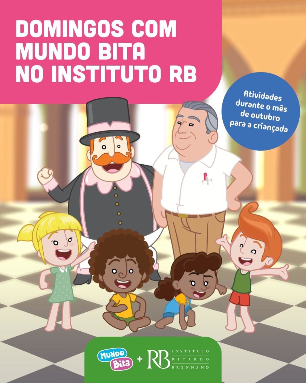 Instituto Ricardo Brennand e Mundo Bita juntos no projeto “Hoje é Dia de&nbsp;Museu”