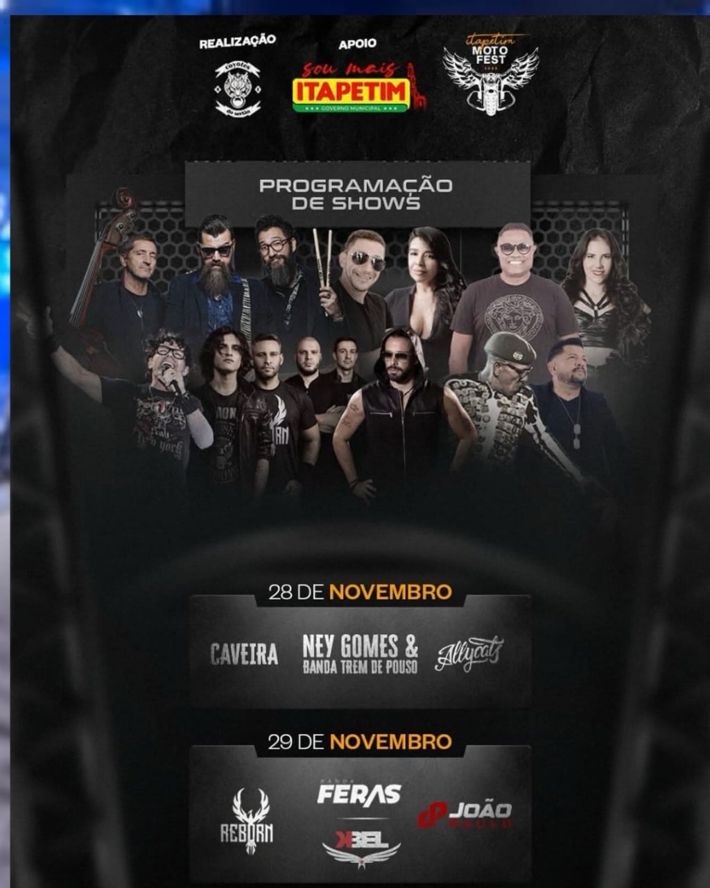 Itapetim Motofest 2025 movimenta atividades e atrações musicais até este sábado&nbsp;(29)