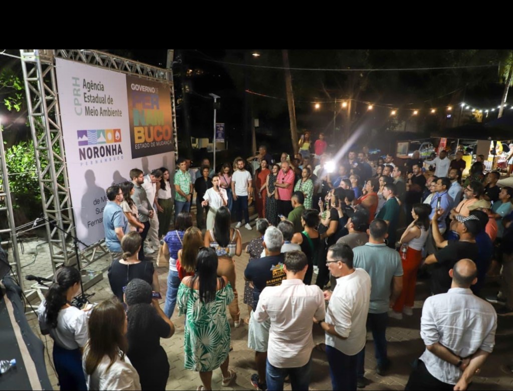 Em Noronha, Raquel Lyra anuncia construção de casas e reforma do cemitério&nbsp;local