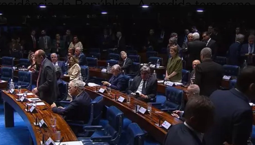 URGENTE – Senado aprova PL da Dosimetria por 48 votos a favor e 25&nbsp;contra