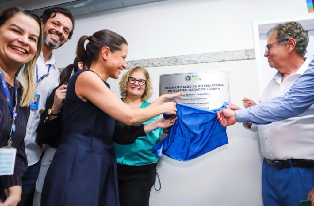 Raquel Lyra entrega a nova UTI Pediátrica do  Hospital Barão de Lucena, no&nbsp;Recife
