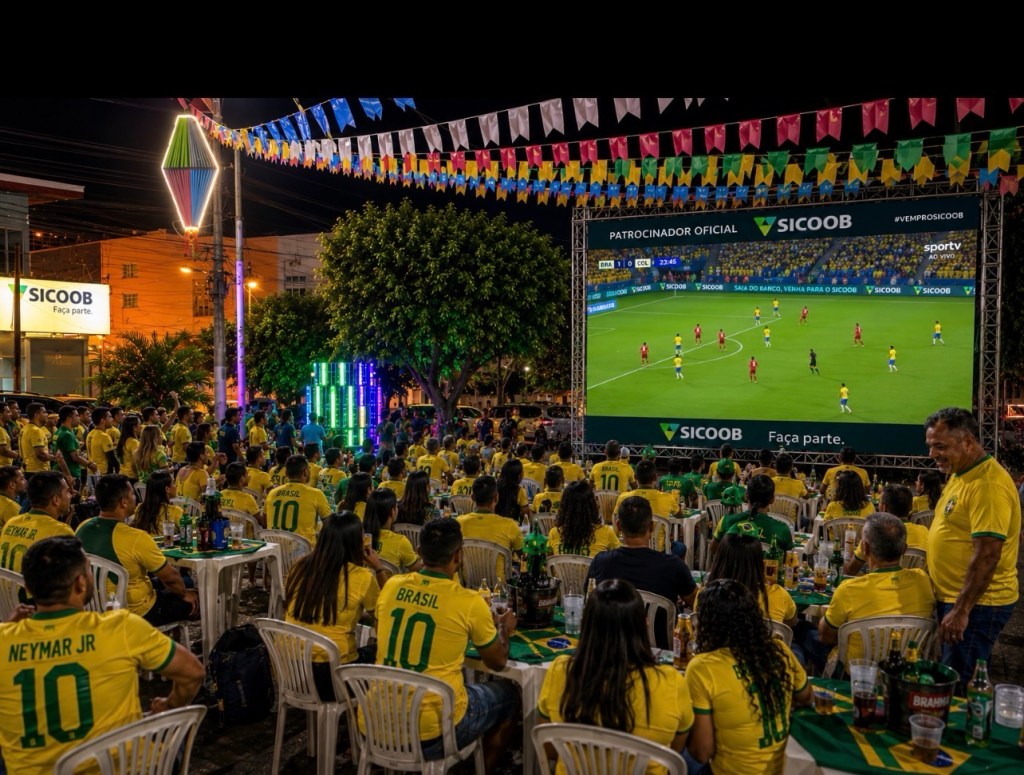 Camarote do Pinguim convoca torcida para o jogo Brasil x Escócia, nesta quarta(24), em&nbsp;SjEgito