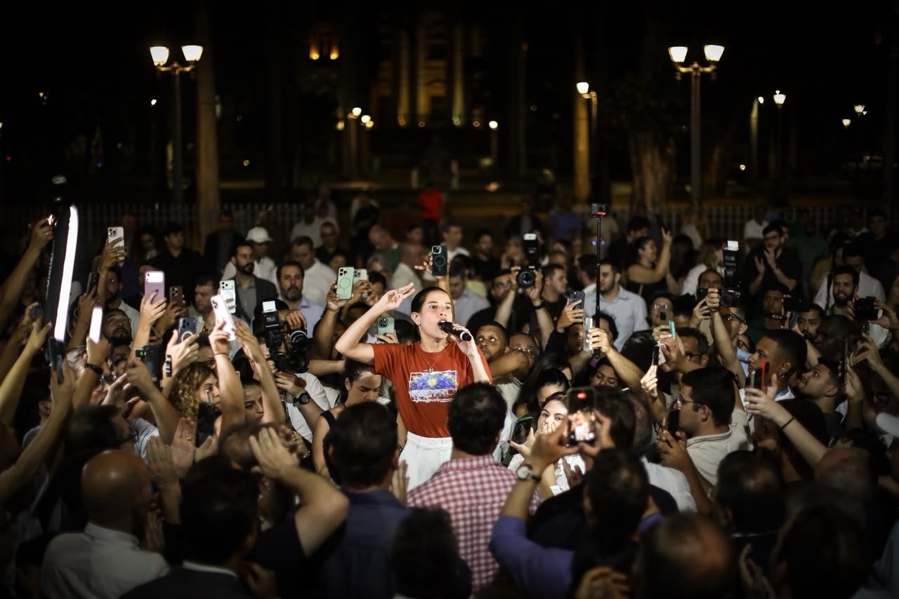 Raquel escolhe o Recife Antigo para dar largada oficial à campanha pela reeleição